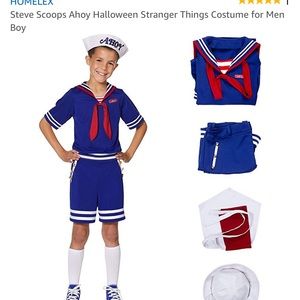 Steve scoops ahoy from stranger things costume